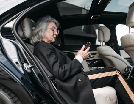 Employee cab service