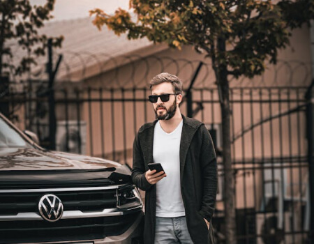 Employee cab service